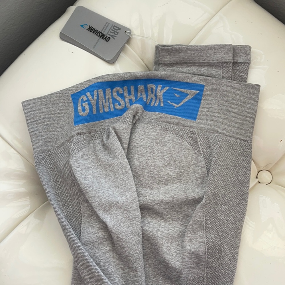 Brand New Grey Vital Seamless Gym Shark Leggings